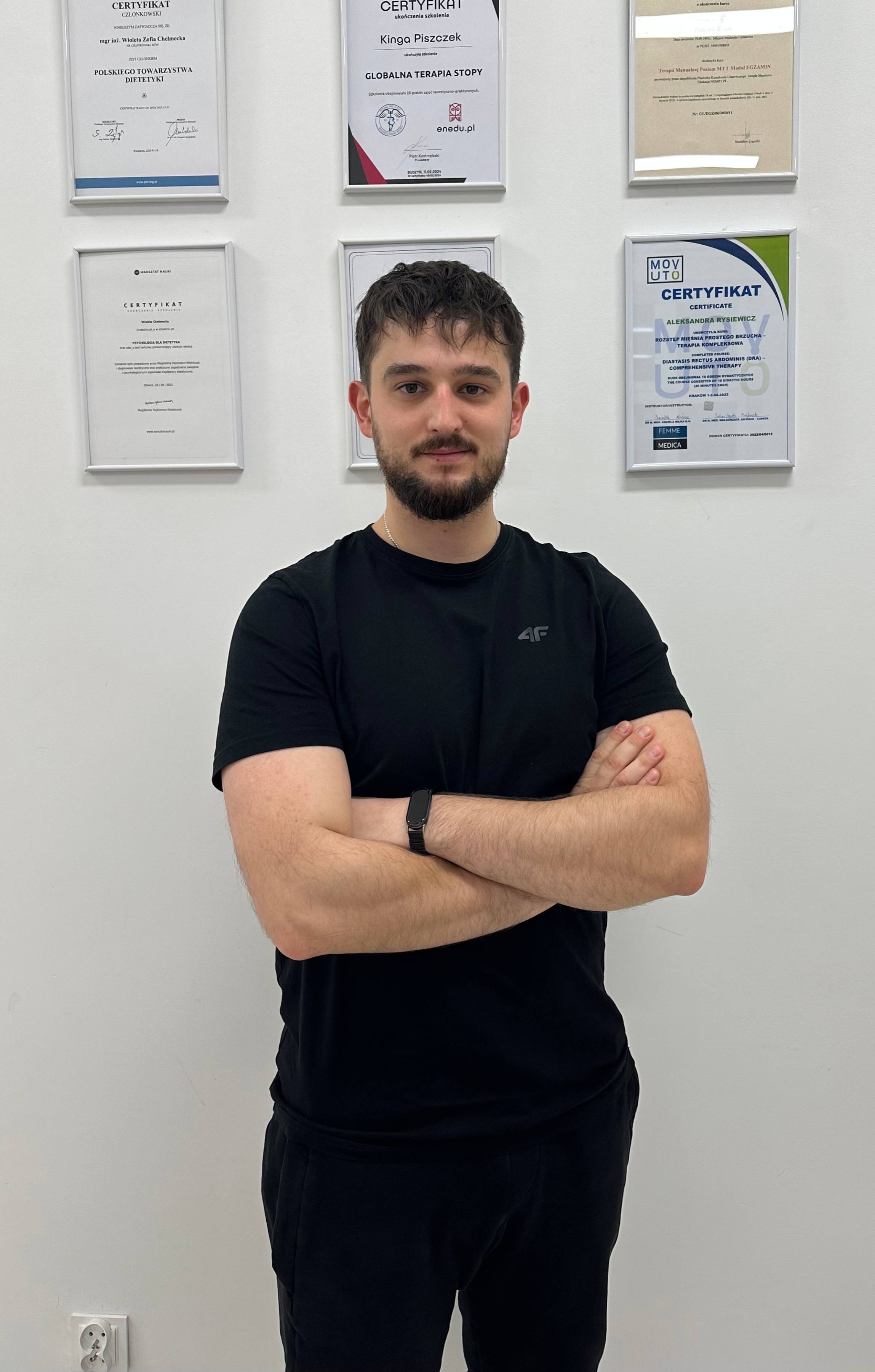 Fizjoterapeuta Krzysztof